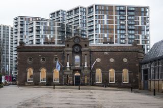 Royal Military Academy building in Woolwich, taken on the Leica SL3-S with a Leica Summilux SL 50mm f/1.4 Asph lens