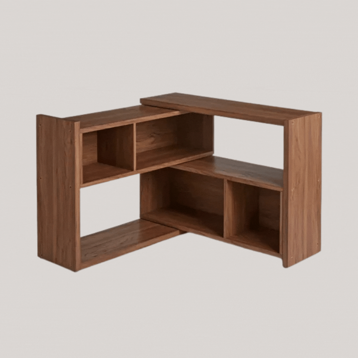 Dunelm, Ren Extendable Low Bookcase