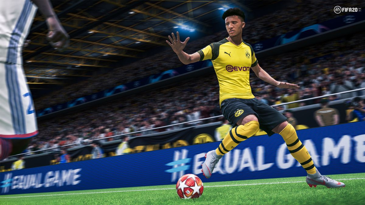 Jadon Sancho in FIFA 20