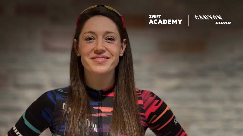 Tanja Erath is anther graduate from the Zwift Academy