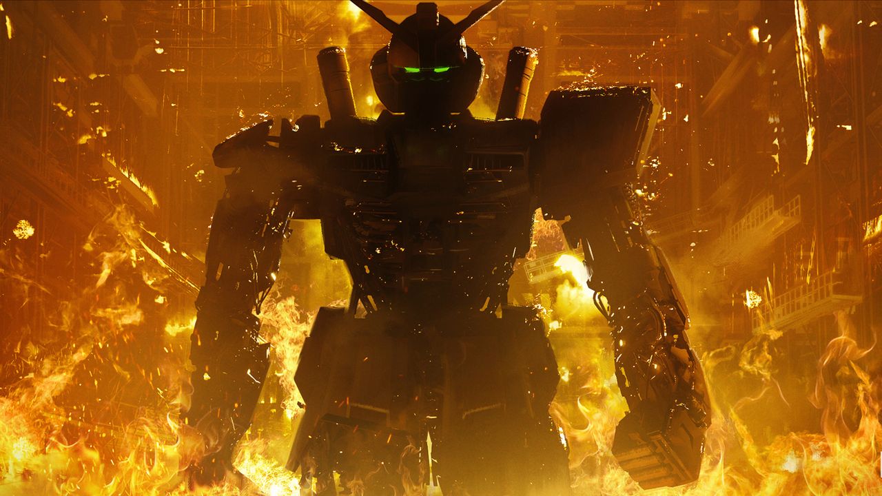 Art from the Gundam movie created by ILM