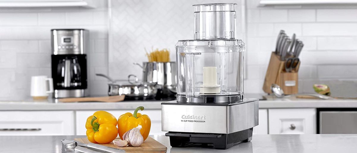 Cuisinart 14 Cup Custom Food Processor on kitchen counter