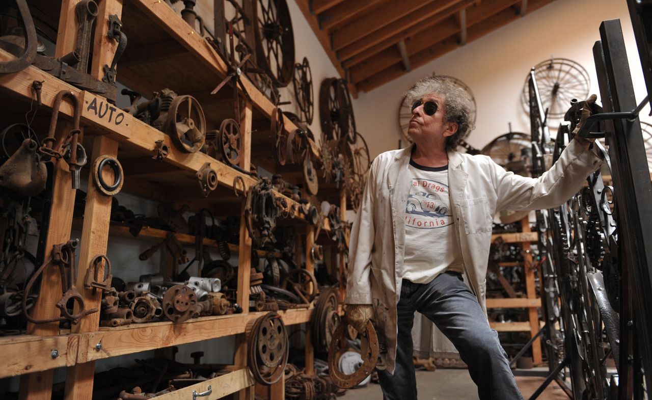 Bob Dylan Ironworks Studio copyright John Shearer