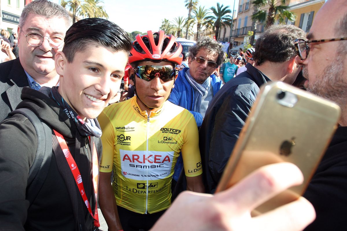 Tour Cycliste International du Var et des Alpes Maritimes 2020 - 52nd Edition - 3rd stage La Londe - Le Mont Faron 136 km - 23/02/2020 - Nairo Quintana (COL - Team Arkea Samsic) - photo Regis Garnier/BettiniPhoto&Acirc;&copy;2020