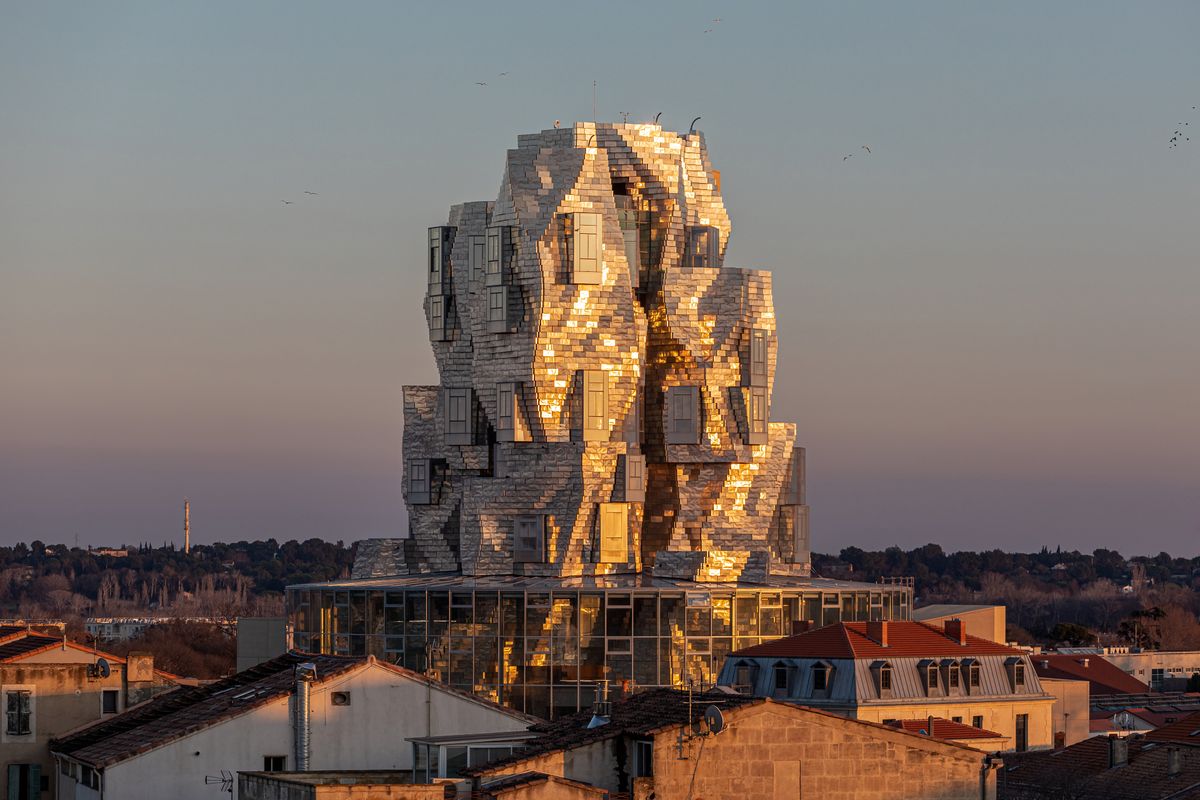Opening of Frank Gehry’s Twisted Tower in Arles