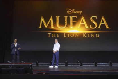 Barry Jenkins discusses "Mufasa: The Lion King" at the D23 expo
