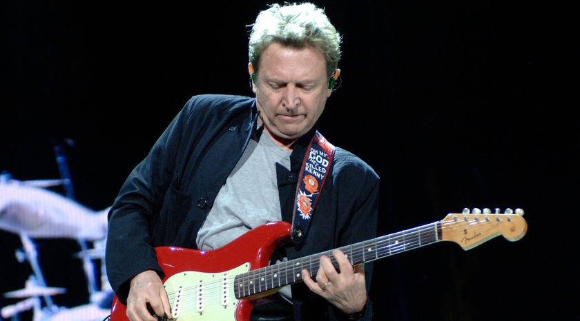 Andy Summers of The Police performs at Oakland Coliseum on June 13, 2007 in Oakland, California