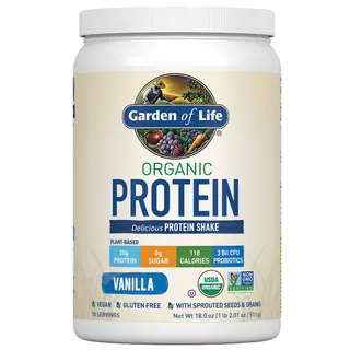  Organic Vegan Protein Plant Based Powder - Vanilla