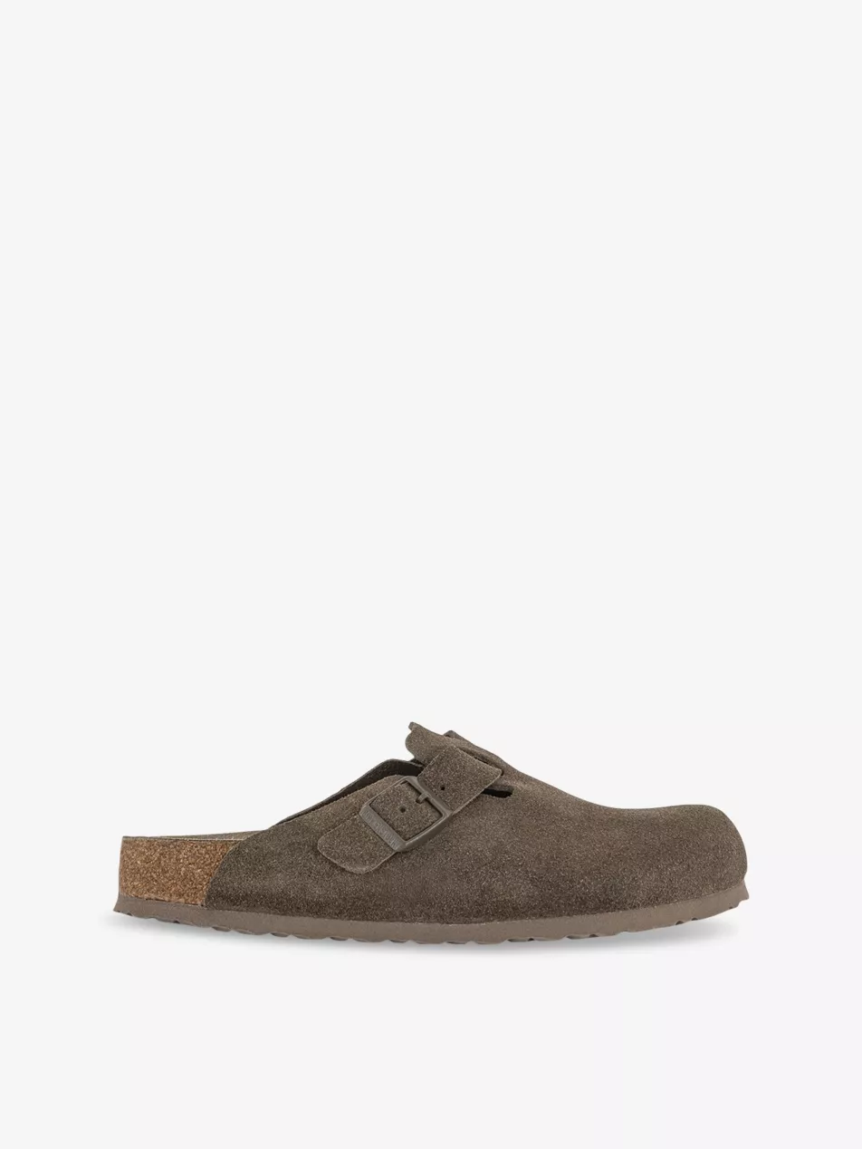 Boston Suede Clogs