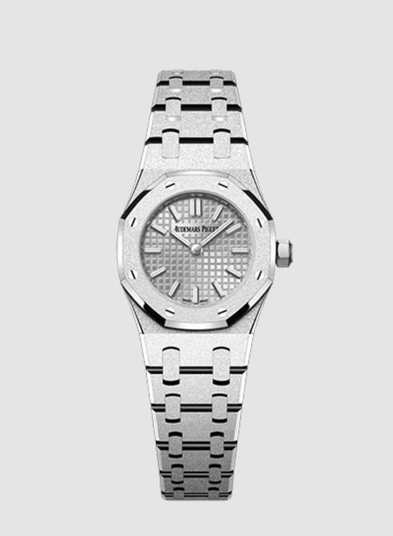 Audemars Piguet, Royal Oak Mini Frosted Gold Quartz