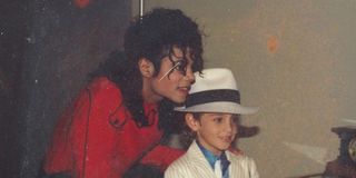 Michael Jackson and Wade Robson in a throwback photo from HBO's Leaving Neverland