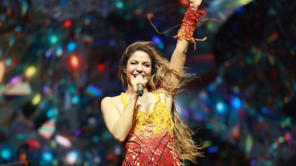 Shakira performs at Coachella