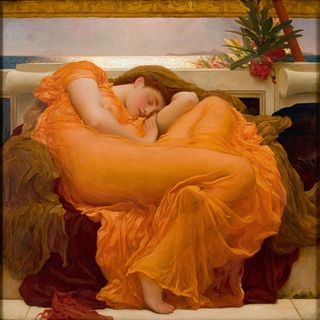 Flaming June by Frederic Leighton,