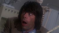 Stephen King as Jordy Verill scared in Creepshow