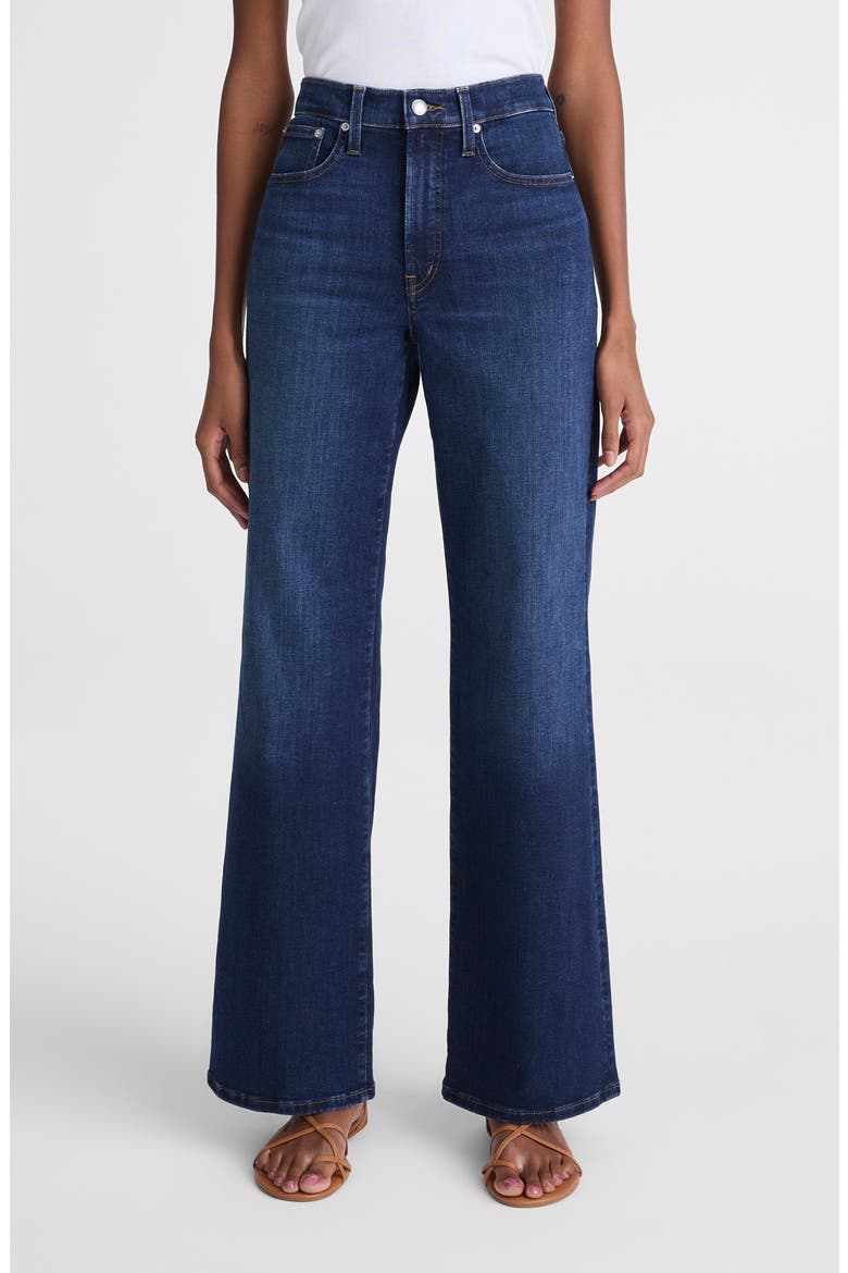 The Super Stretch Wide Leg Jeans