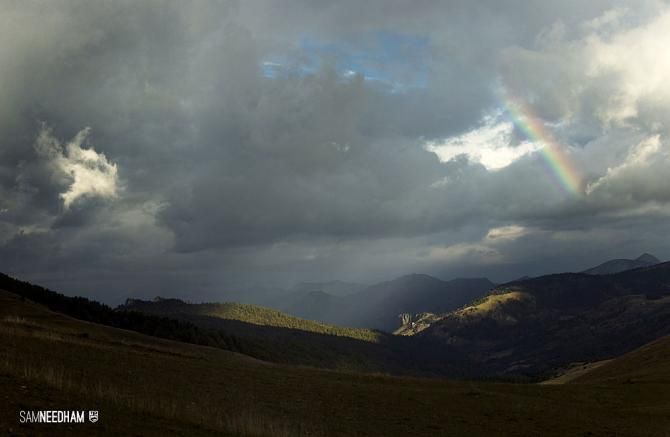 There was even a rainbow on day 1