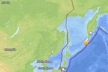 earthquake map