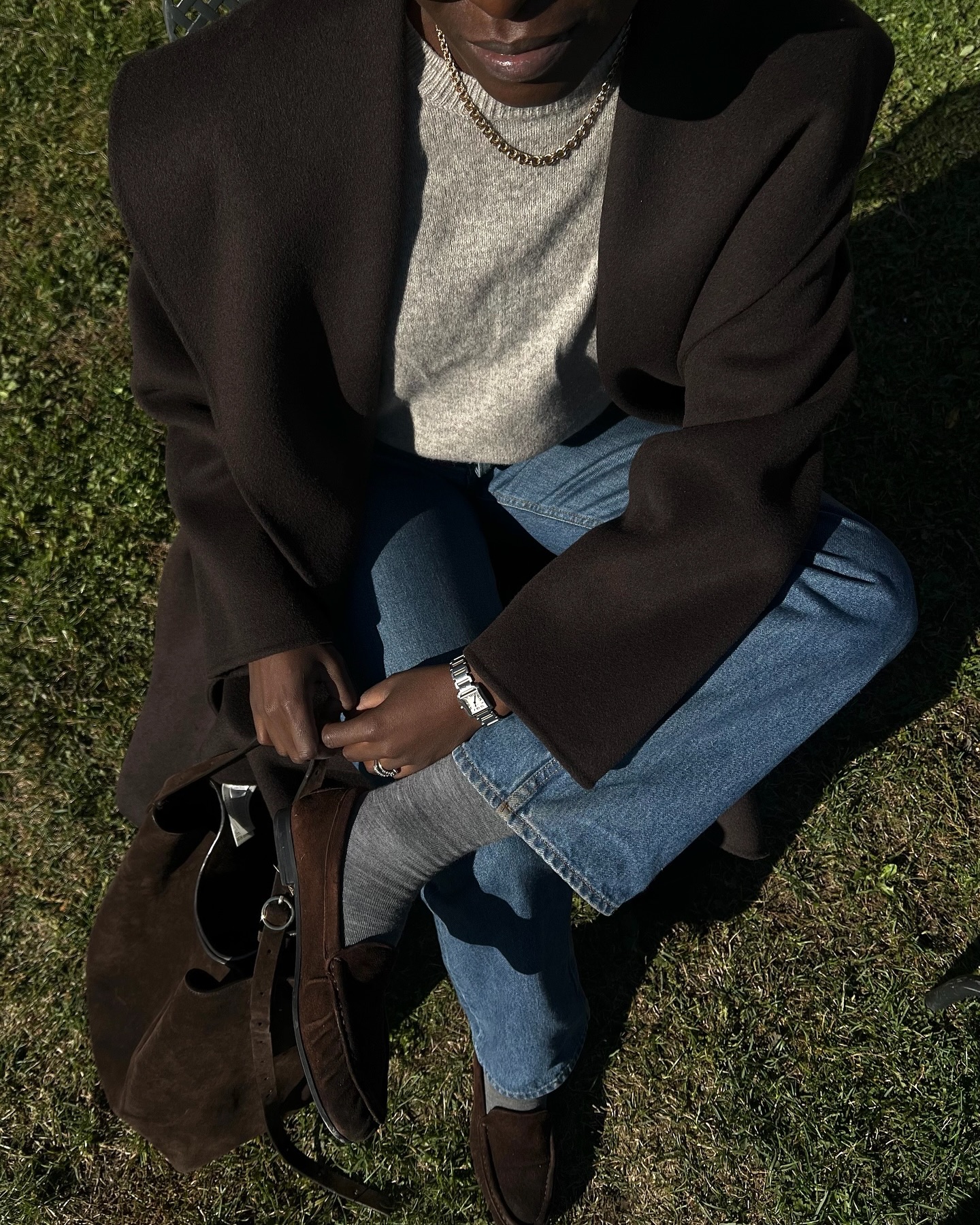 Jeans and loafers outfits