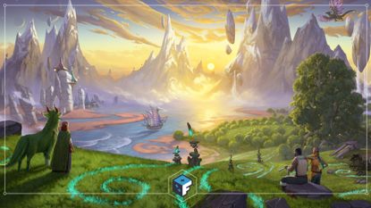 The denizens of Fablecraft stare out over the four corners of its world