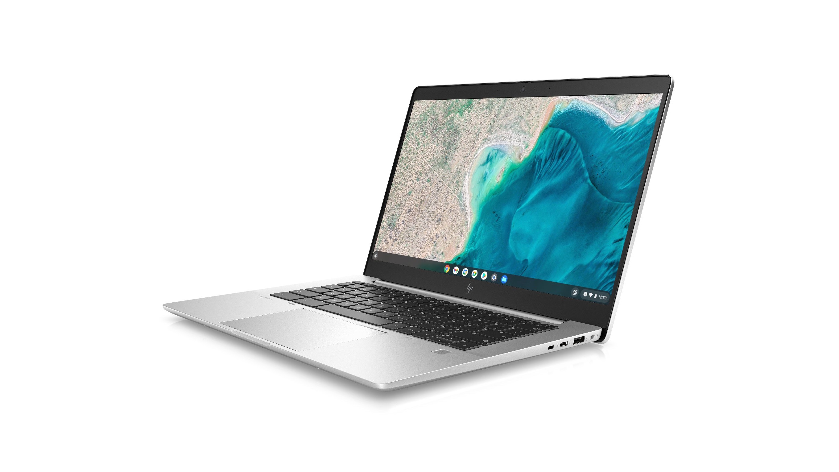 HP Elite Chromebook c640 G3 Frente Esquerda