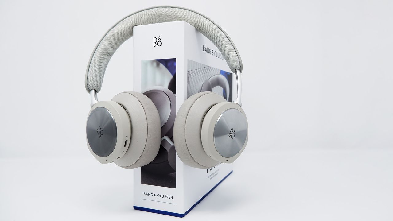 Bang &amp; Olufsen Beoplay Portal headphones pictured on a white background