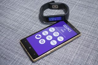 Bounce for Band uses your Microsoft Band as the controller