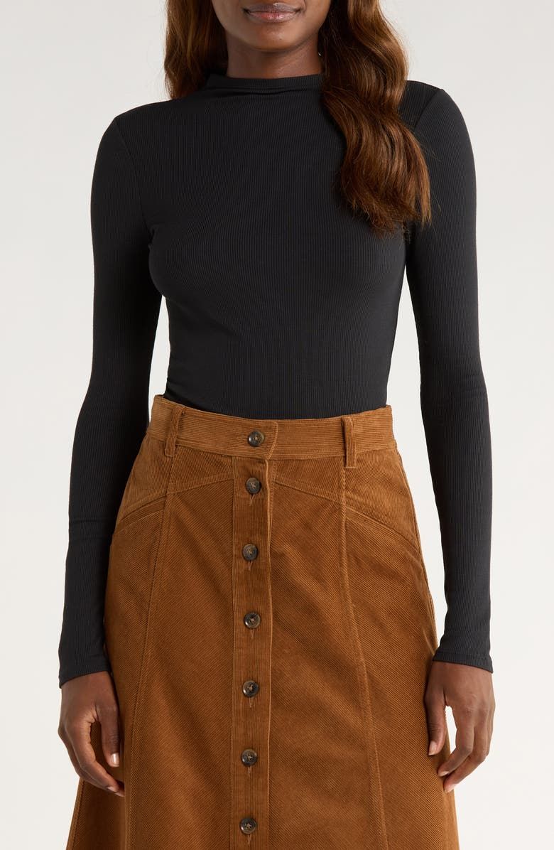 Henrietta Long Sleeve Rib Top