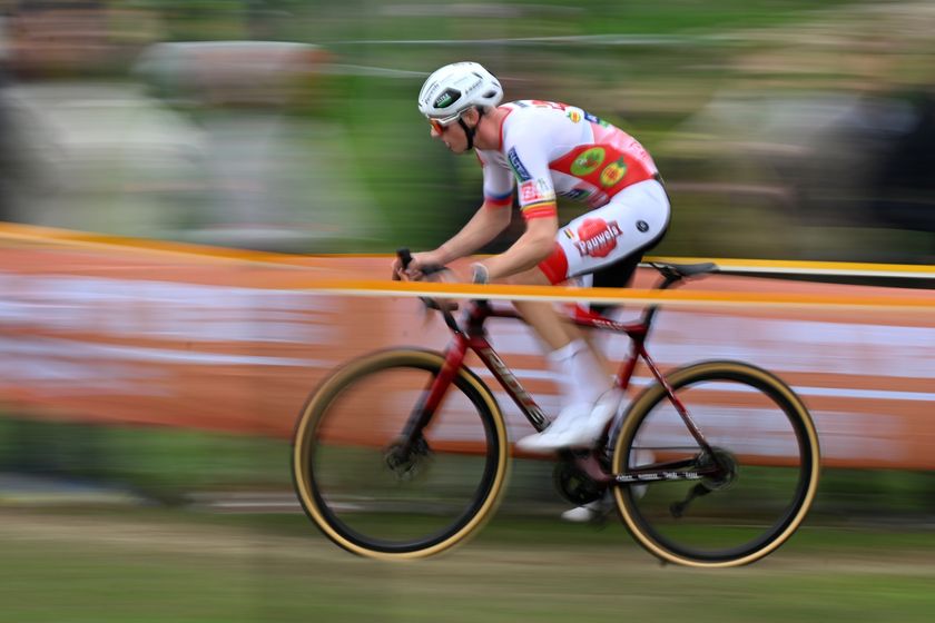 Mandatory Credit: Photo by Shutterstock (15549559aw)
Belgian Michael Vanthourenhout pictured in action during the men elite race of the Cyclocross Ruddervoorde, Sunday 19 October 2025 in Ruddervoorde, stage 1 (out of 7) of the Superprestige cyclocross cycling competition.
Cyclocross Superprestige Ruddervoorde, Ruddervoorde, Belgium - 19 Oct 2025