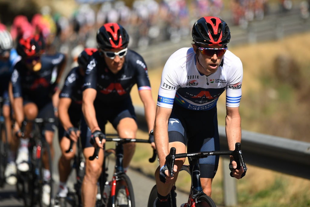 Rohan Dennis does the donkey work for Ineos Grenadiers