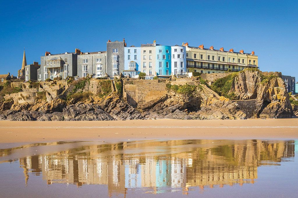 Caldey View, Tenby, Pembrokeshire.