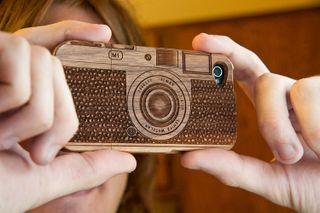 Wood Camera iPhone 4/4S Case