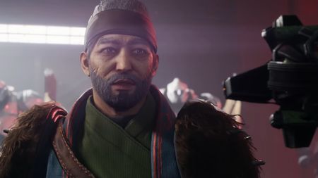 Destiny 2 Renegades trailer screenshot of aged Drifter