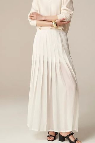 Collection Maxi Skirt in Lightweight Chiffon