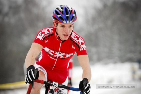 Vojtech Nipl on his way to the silver medal