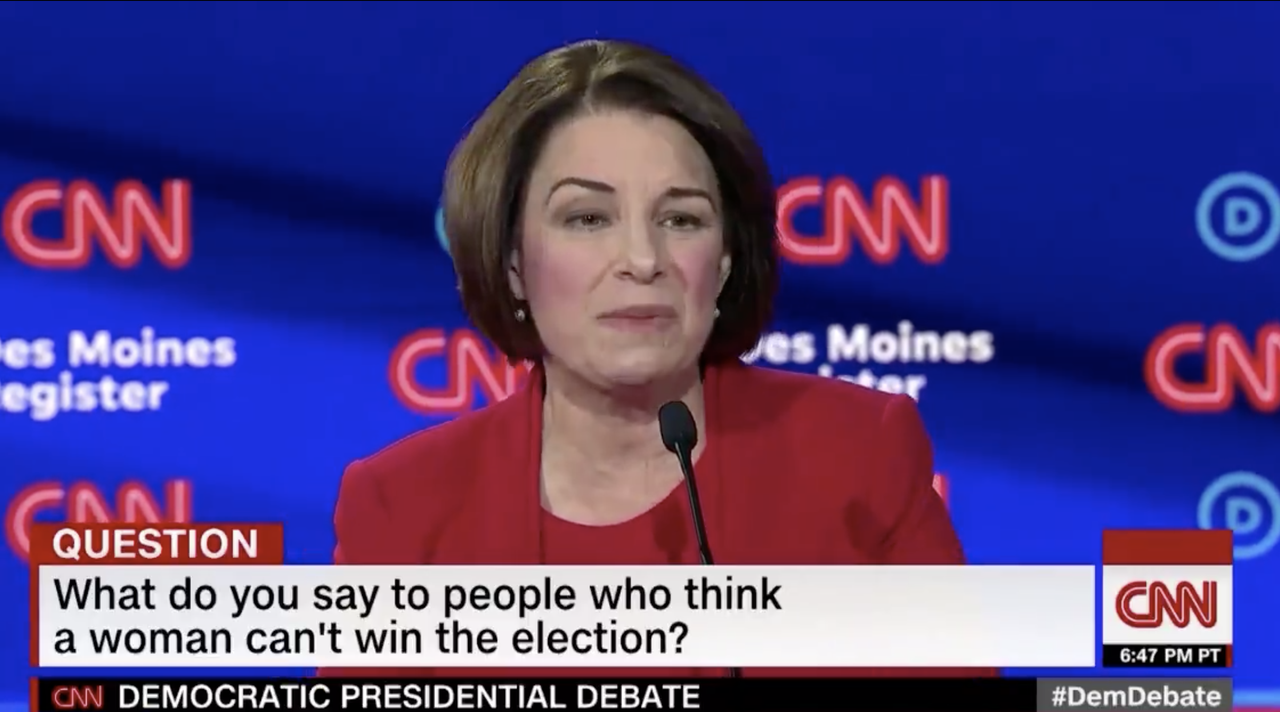 Amy Klobuchar.