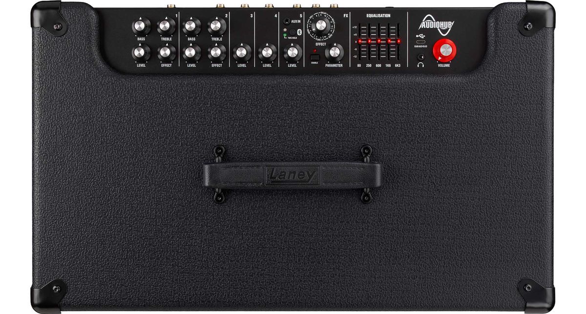 Laney Audiohub Lineup: combos for guitars, bass, keyboards, e-drums and more