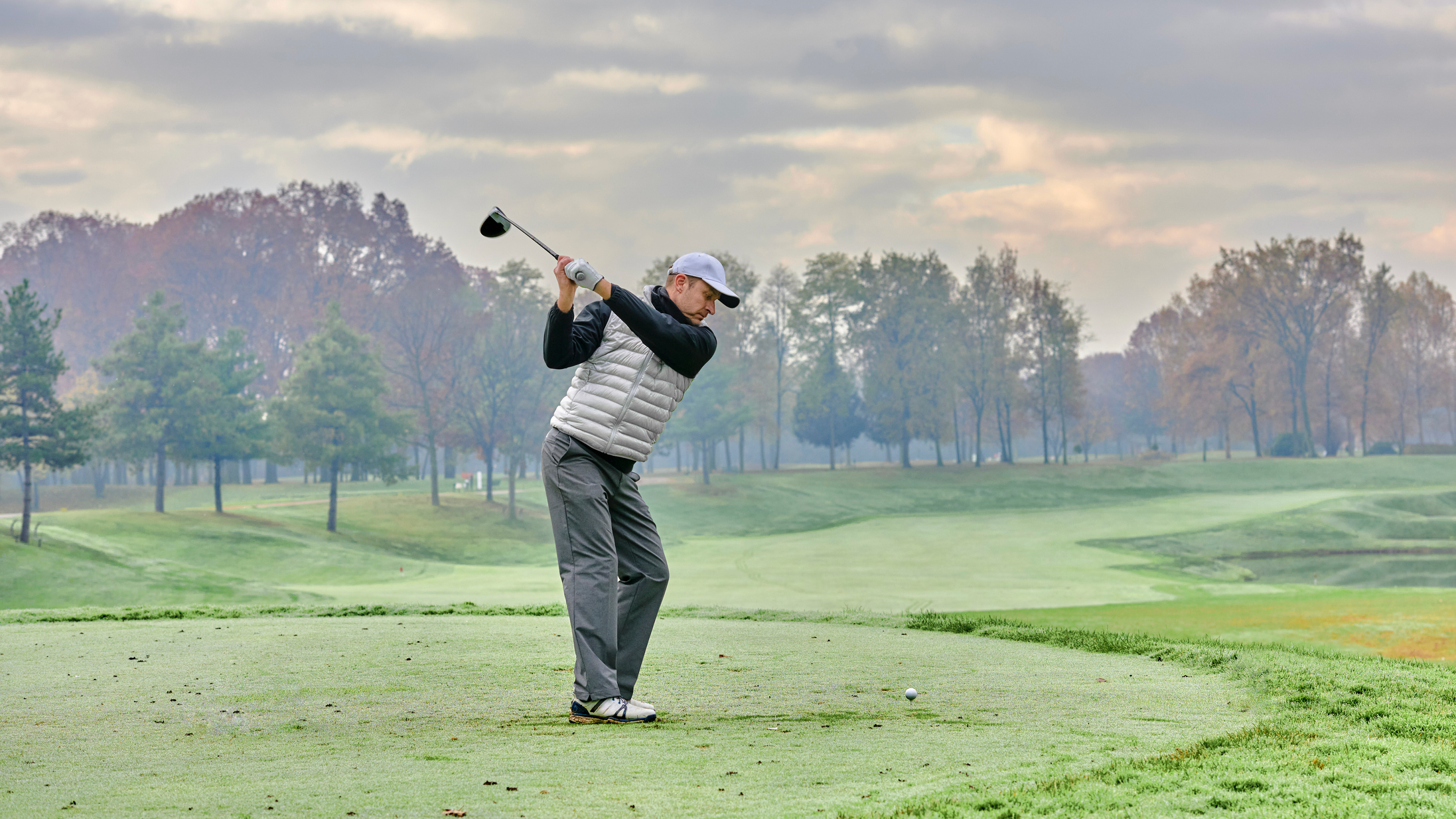 Teeing off in the winter months