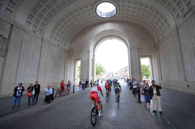 Riders in the Eneco Tour