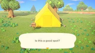Animal Crossing New Horizons Good Spot