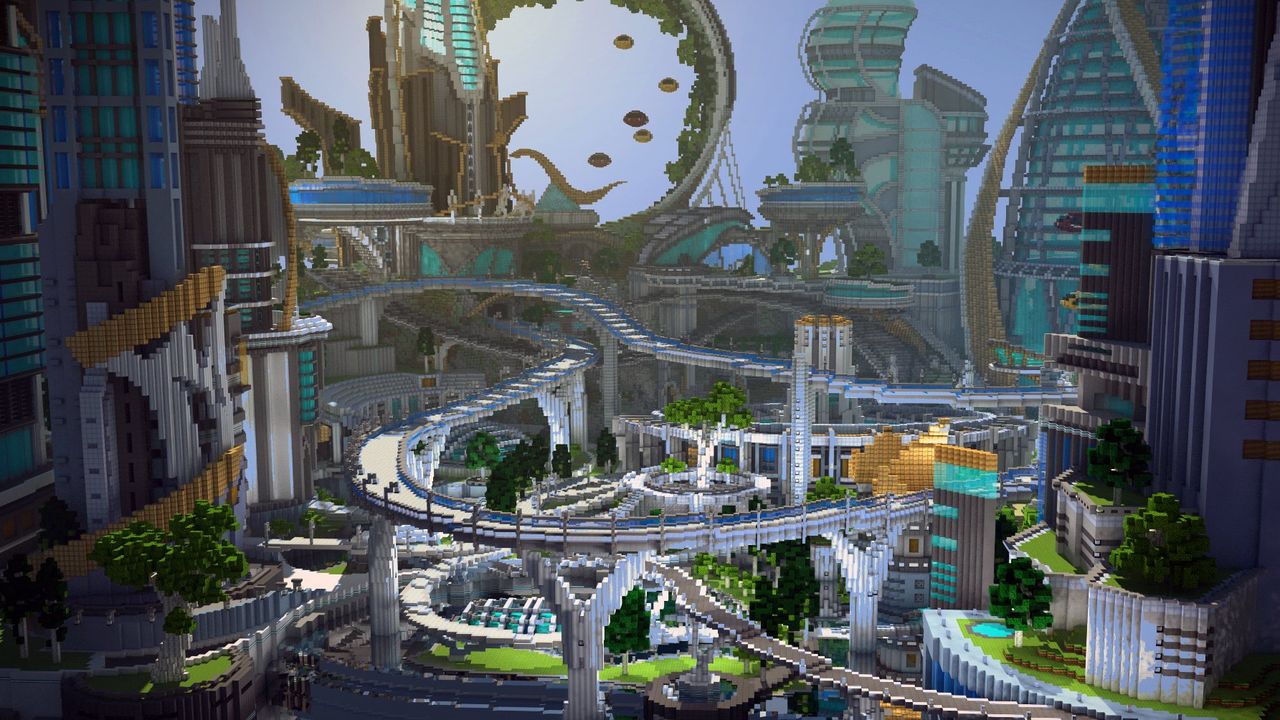 Minecraft BlockWorks Tomorrowland