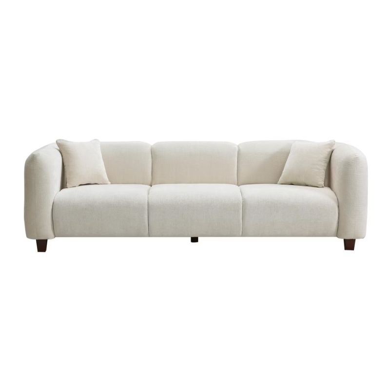 cream sofa