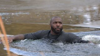 Dez Bryant in freezing cold water in Special Forces: World's Toughest Test season 2
