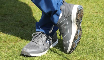 Spiked on sale golf shoes