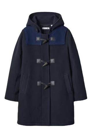 Uniqlo Wool Blend Duffle Coat