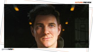 James Bond smiling and looking off to the right in 007 First Light