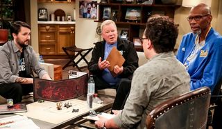 big bang theory william shatner guest star playing D&D with leonard and wil wheaton