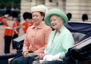 Princess Margaret and The Queen Mother