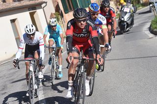 The group is led by Greg Van Avermaet (BMC)