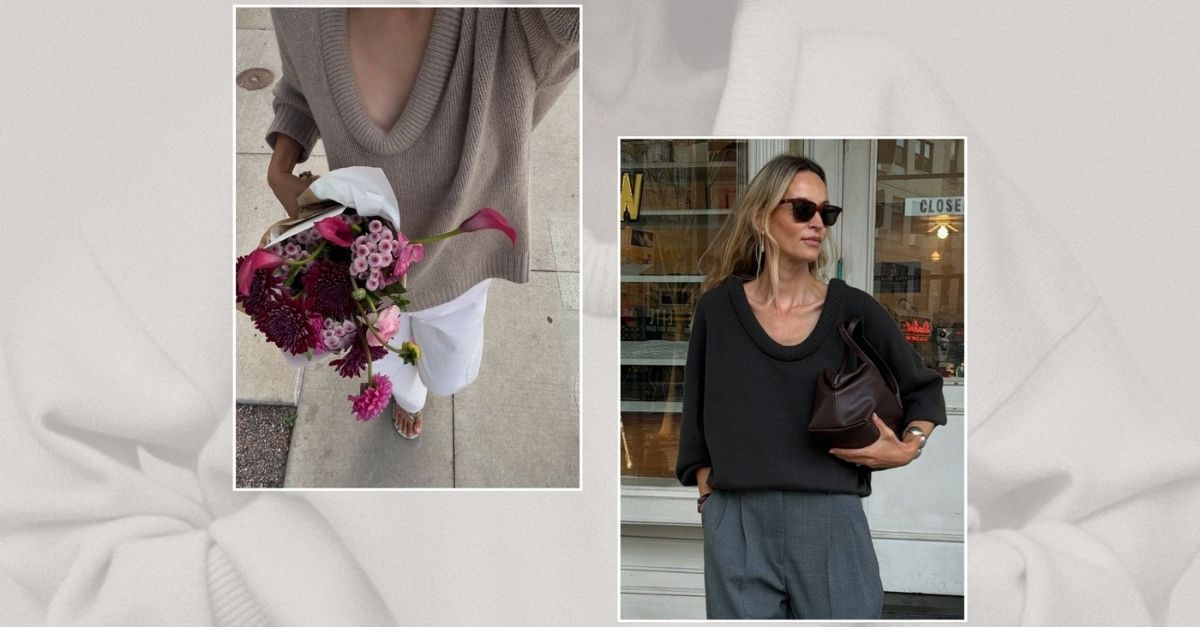 Suddenly, Every Elegant Women in Europe Is Wearing This New Knitwear Trend