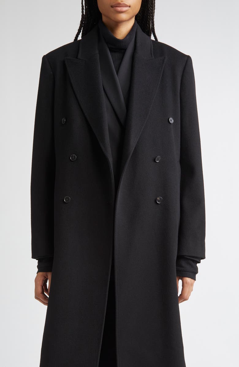 Rosco Double Breasted Wool & Cashmere Coat